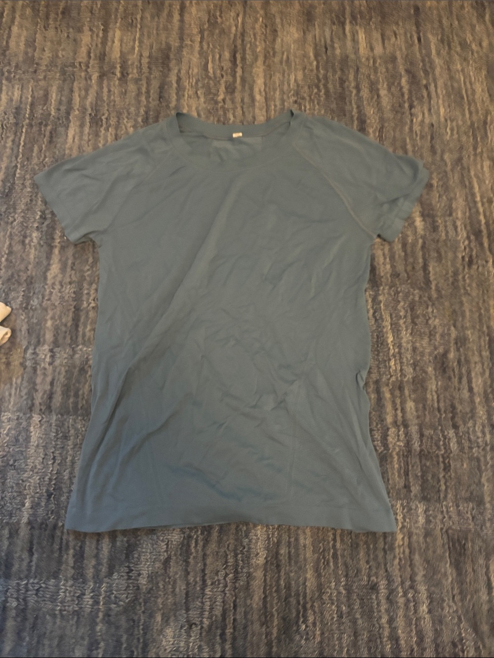 Women’s Crew Neck T-Shirt in Slate Blue- Athletic